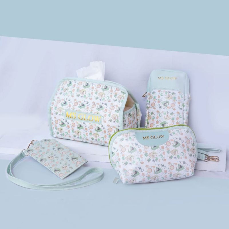 Sling Bag Ms Glow Pouch Ms Glow Terbaru Pouch Ms Glow Murah Pouch Ms Glow hijau Gift Ms Glow Gift Pa