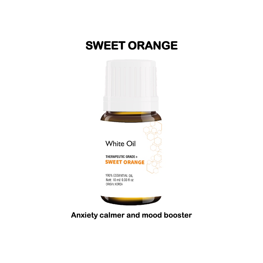 Sweet Orange Essential Oil Aromaterapi By White Essential