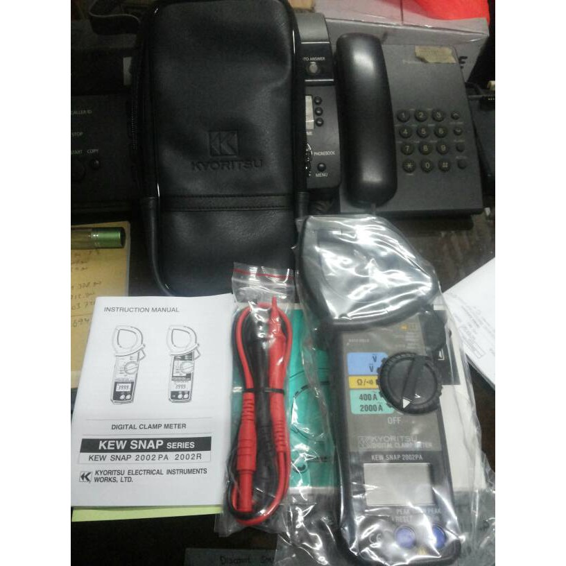 NEW Digital Clamp Meter 2002PA / Tang Ampere Kyoritsu 2002PA Berkualitas