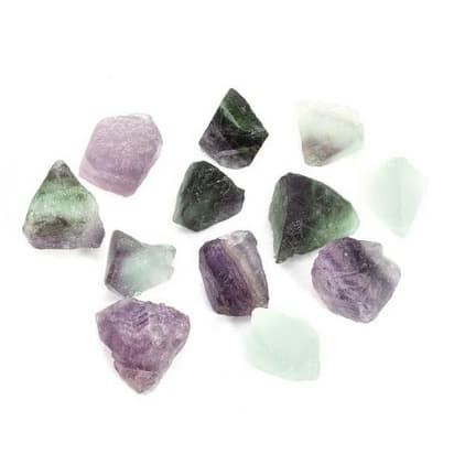 Natural Fluorite Quartz Crystal Stone (1pc)