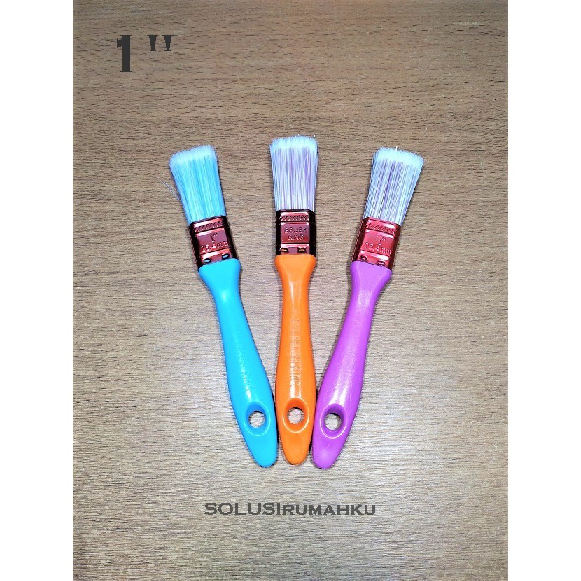 

KUAS NYLON 1" TEBAL HALUS / KOAS CAT 1 INCH BRUSH KING NILON 2.5 CM SRNew1355
