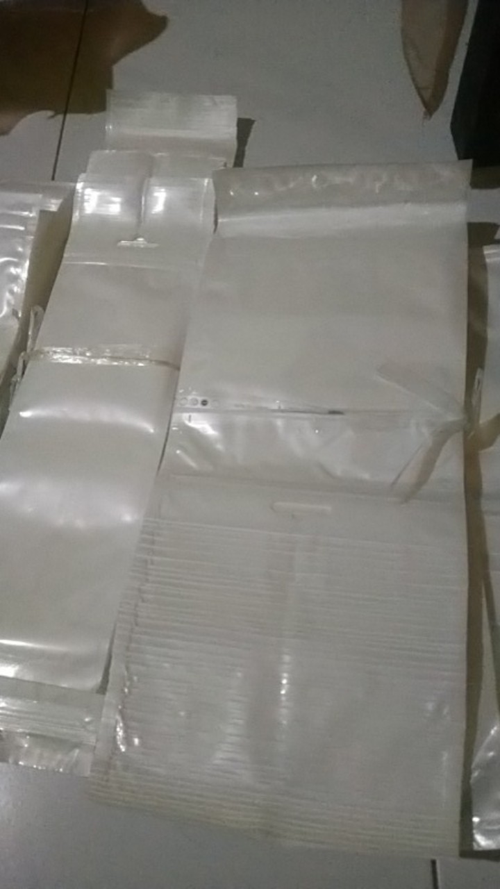 Plastik Klip Plastik Ziplock 10x18 Cm Putih Susu Isi 100 Pcs