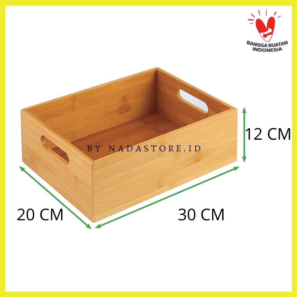 NATURAL WOOD STORAGE MULTIFUNGSI CODE W-18