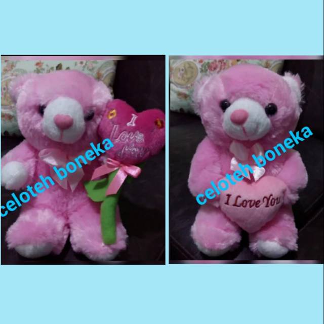 Boneka teddy bear / boneka bear / boneka / bear  / teddy bear pink / teddy bear / boneka bear pink
