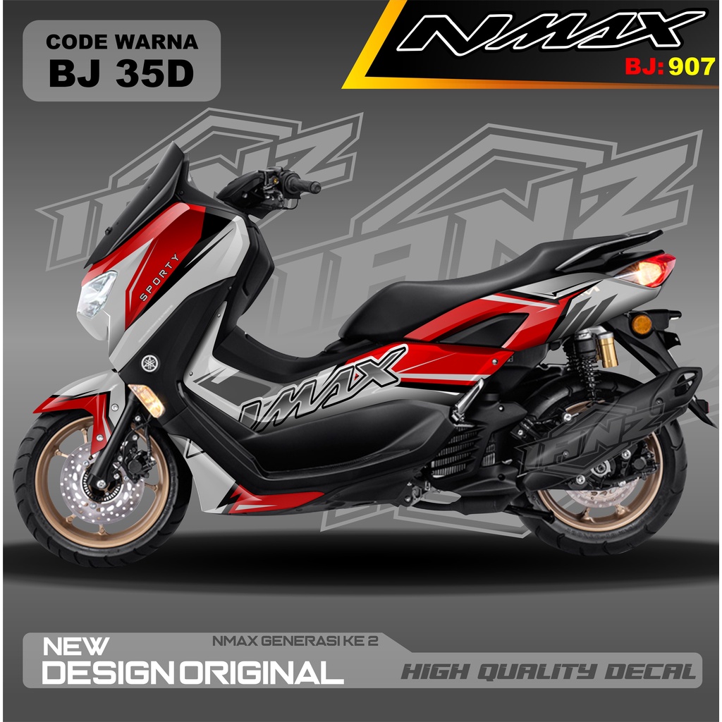 STICKER DECAL ALL NEW NMAX / DECAL FULL BODY NMAX / DECAL STIKER FULL BODY NMAX / STIKER DECAL NMAX TERBARU / sticker nmax / decal nmax / stiker motor nmax / decal new nmax