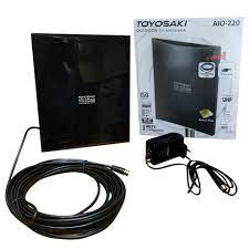 Antena Digital TV Outdoor Toyosaki Aio 220 DVB T2 Outdoor Indoor Dengan Boster