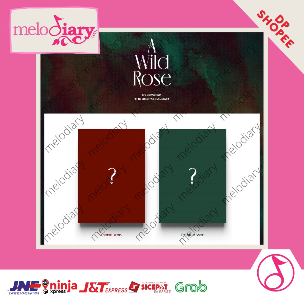 [DP - PO] Ryeowook - 3rd Mini Album [A Wild Rose] (Random Version)