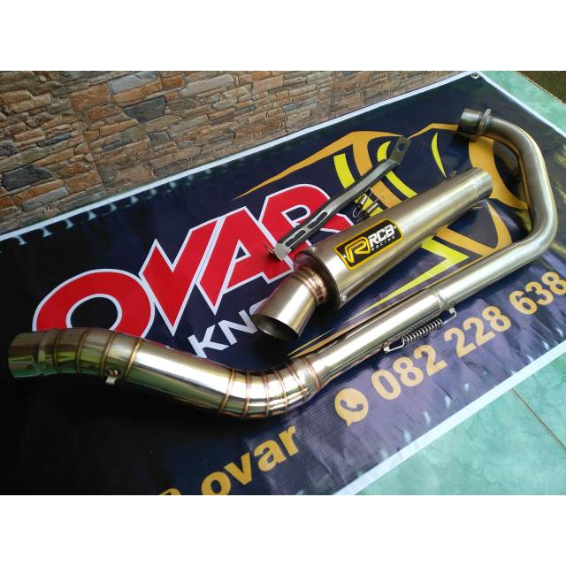 Knalpot RCB untuk vixion,CBR,Fu,Sonic,R15 v2 v3,byson,dll