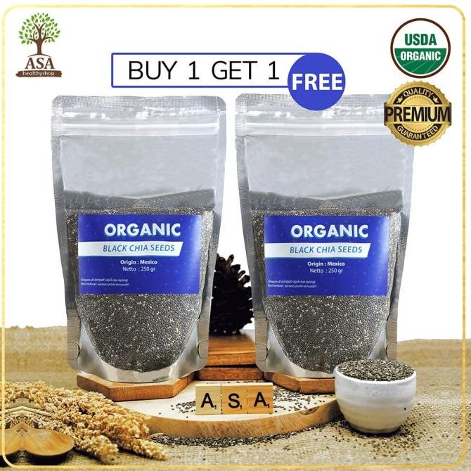 

DISKON Organic Chia Seed Mexico 250gr Buy 1 Get 1 AP206