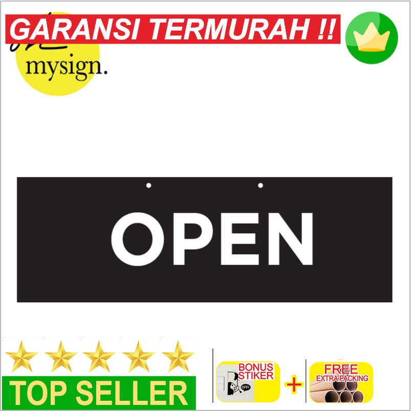 

Grosir SIGN OPEN CLOSED ACRYLIC | SIGN BUKA TUTUP AKRILIK Keren