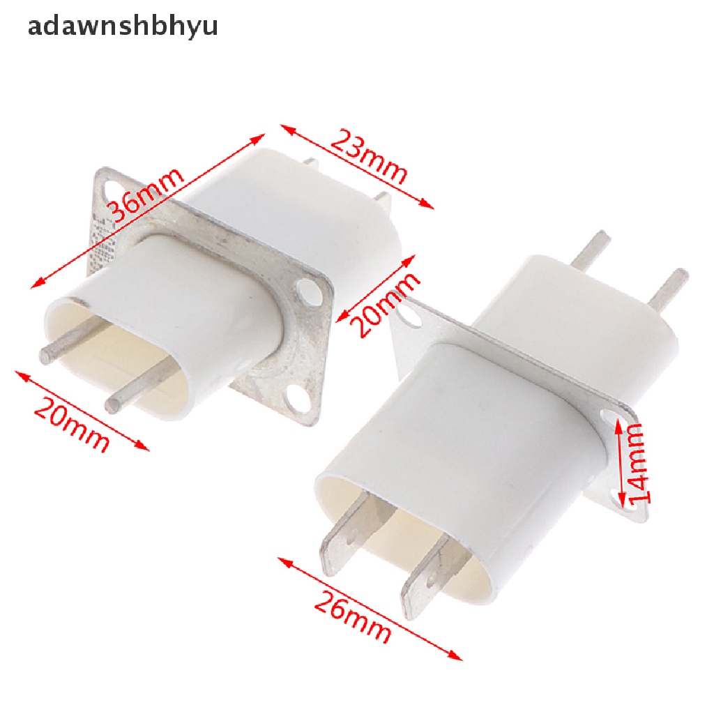 Adawnshbhyu 5Pcs Magnetron Oven Microwave Elektronik 4pin Filamen Stop Kontak Converter Rumah