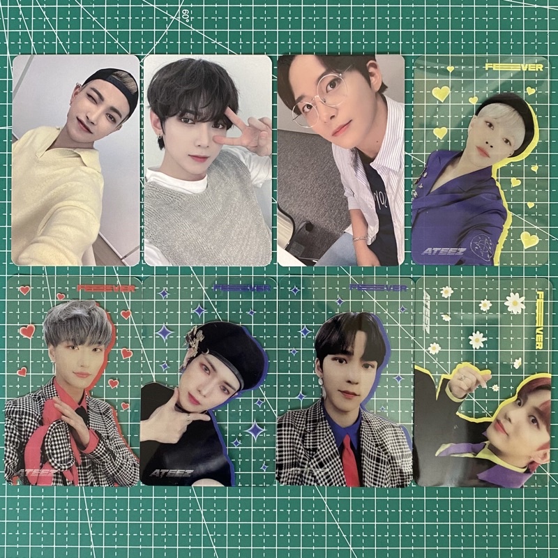 ATEEZ - FEVER PT 2: MUART 2.0 & MUKOR PHOTOCARD | Seonghwa, Hongjoong, Yunho, Yeosang, Jongho PC
