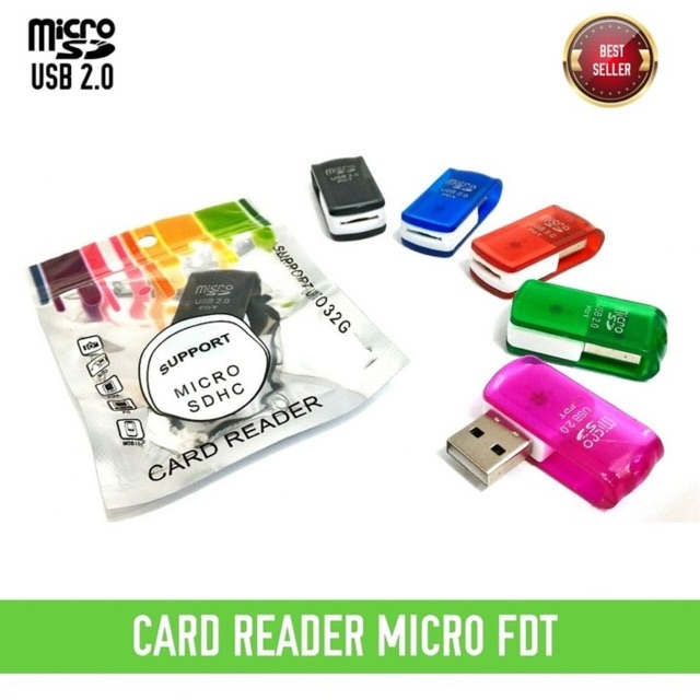 Card reader micro pack plastik