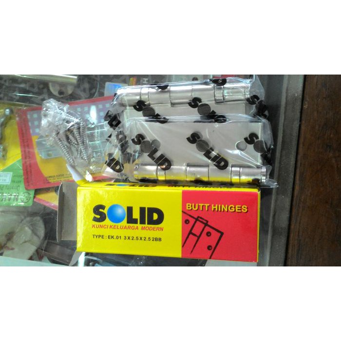 Engsel Solid 3 Inch / Engsel Jendela 3" Murah