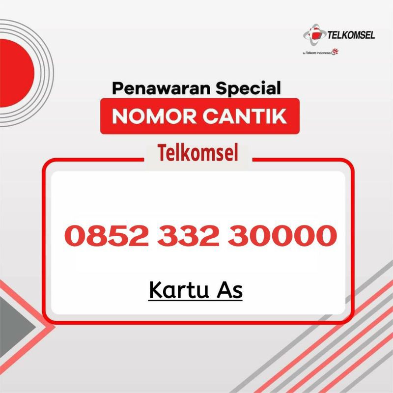 As telkomsel cantik 3 0000