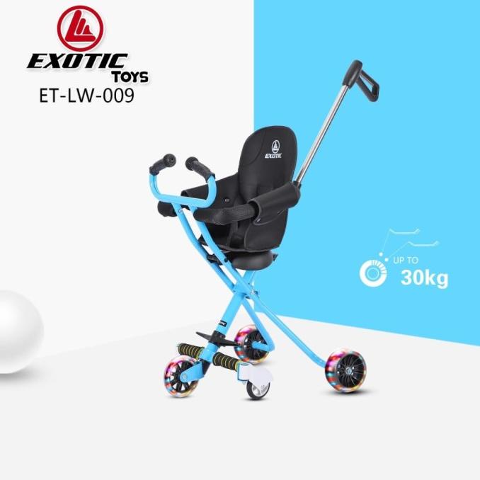 Stroler Anak Bayi Balita Trike Exotic ET LW009 Stroller Kursi Dorong