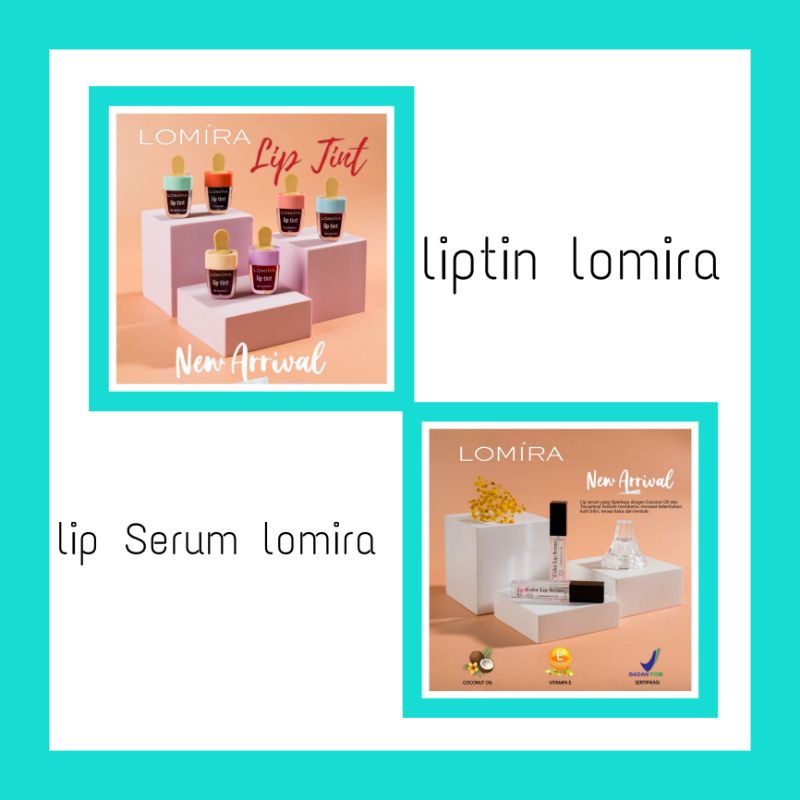 ( Ecer ) Lomira LIP TINT / Lip tint lomira / lip serum