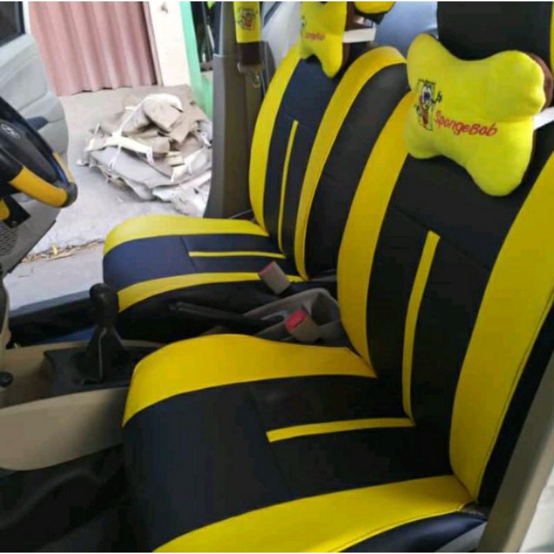 Cover/Sarung Jok Mobil 3 Baris List Tengah Sigra/Calya/Xenia/Avanza