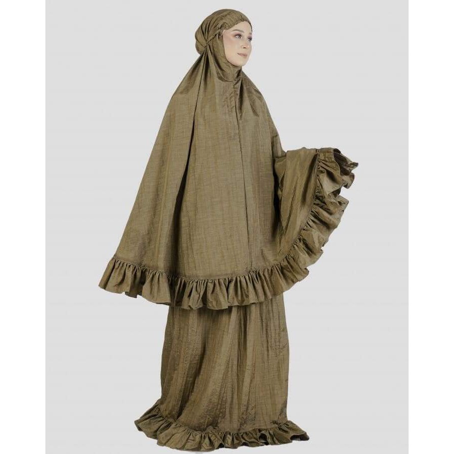 Mukena Dewasa MUKENA DEWASA PREMIUM REMPEL POLOS/MUKENA TRAVELING TERBARU 2021(C5H3) Mukena Dewasa R