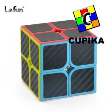 Rubik 2x2 Lefun lefung Carbon Speed Yj Yongjun Original Premium