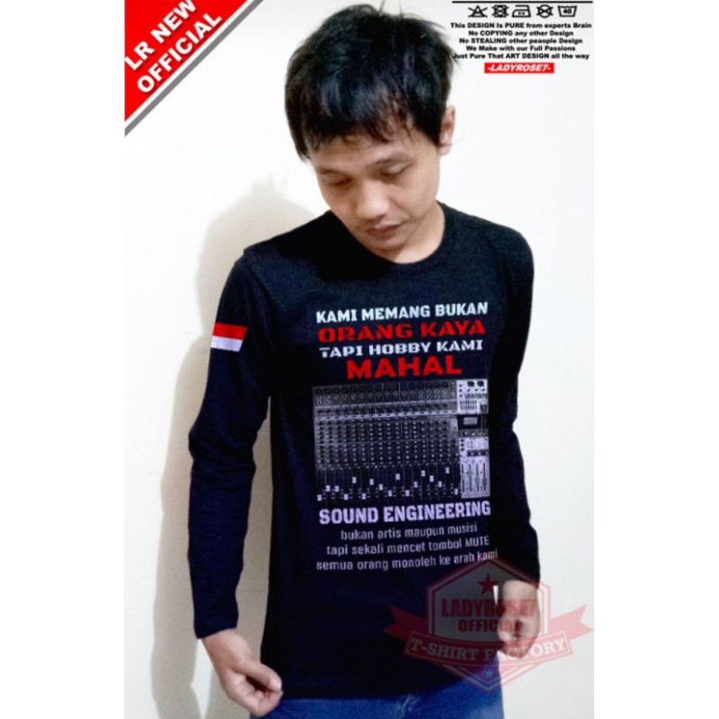 KAOS AUDIO SOUND ENGINNERING LENGAN PANJANG