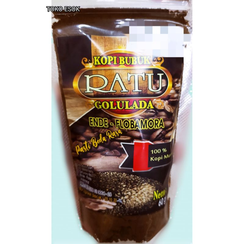 

Kopi Flores Bubuk Ratu Golulada 60gr