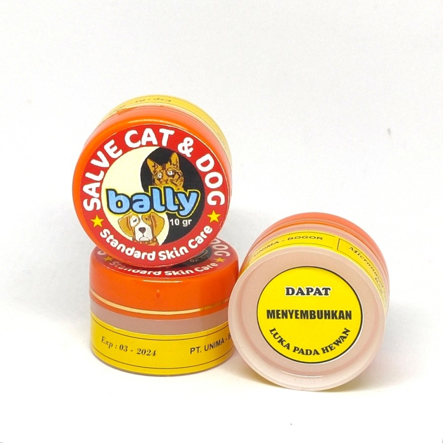 Salep Bally 10 Gr - Obat Jamur Dan Luka Pada Kucing Anjing Bally