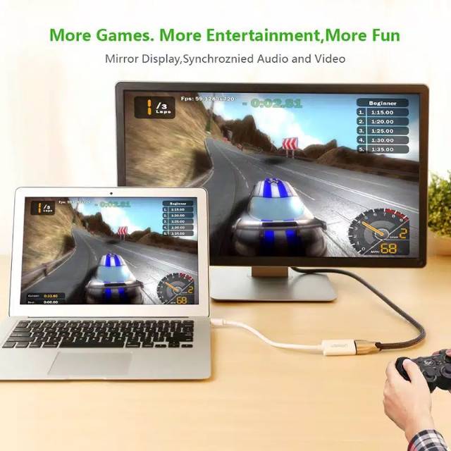 UGREEN Converter Mini Display Port / Mini DP Thunderbolt 2.0 to HDTV 4Kx2K