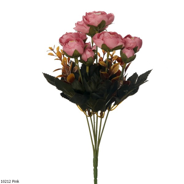 Bunga Plastik Buttercup / Ranunculus 1021-Pink