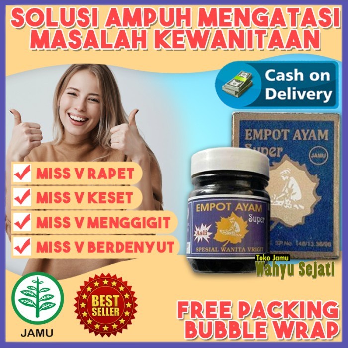 

✔ COD ✔ Jamu Empot Ayam Super Original Asli Ramuan Madura Kembali Gadi