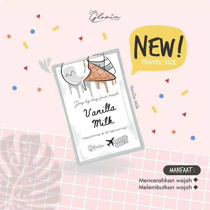 KEMASAN TERBARU 10gr MASKER BUBUK LEA GLORIA/ MASKER LEA BUBUK/ MASKER LEA TRAVEL SIZE/ MASKER LEA/ LEA BPOM TRAVEL SIZE/MASKER LEA