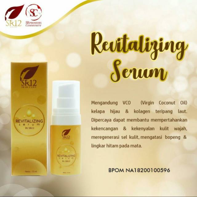 Revitalizing serum sr12