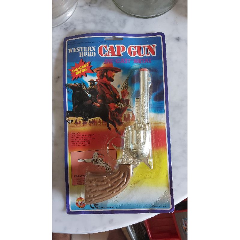 Pistol Dompis Cap Guns Die cast Metal