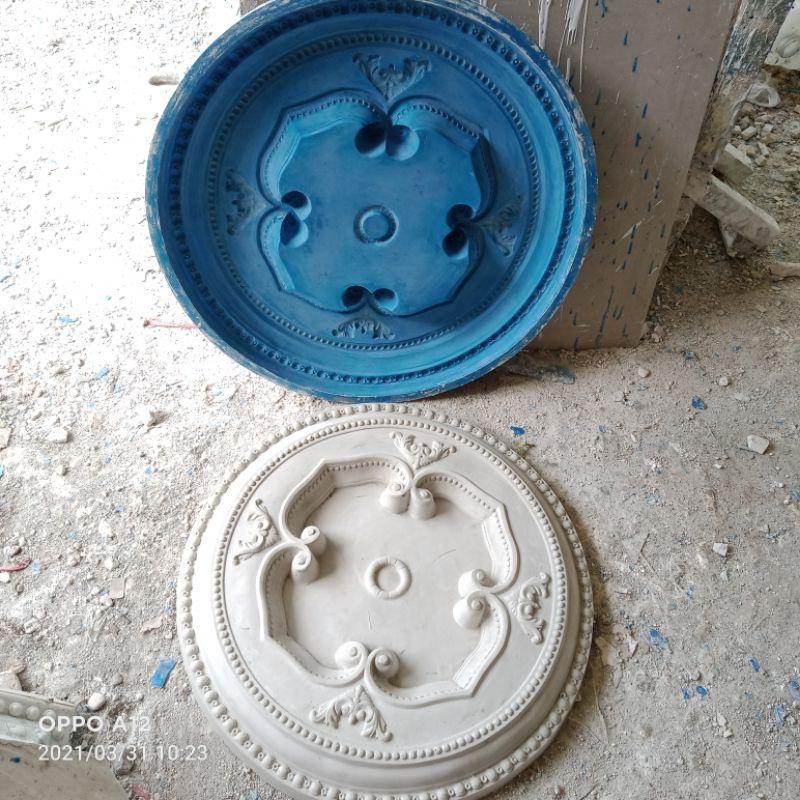 cetakan tempat lampu plafon gypsum