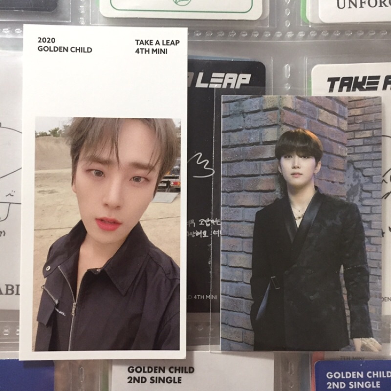 GOLDEN CHILD GOLCHA PHOTOCARD PC AR YES LIMITED JOOCHAN SPECIAL CARD TAKE A LEAP TAL SEUNGMIN