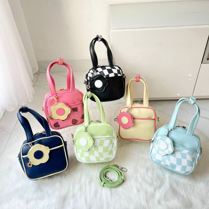 TAS WANITA / TAS IMPORT CK BOXY TWO TONE / TAS CHARLESnKEITH / TAS MINI