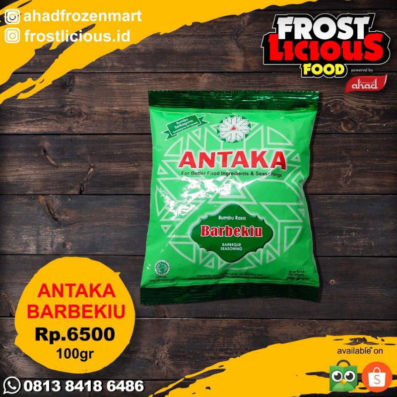 

Bumbu Antaka Barbeque 100gr Bumbu Tabur Aneka Rasa