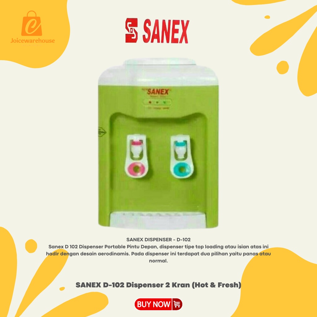 SANEX D-102 / 189 Dispenser 2 Kran (Hot &amp; Fresh)