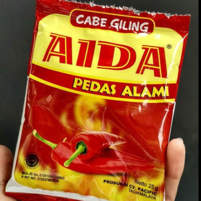 

AIDA Bubuk Cabai 1 x 25gr.