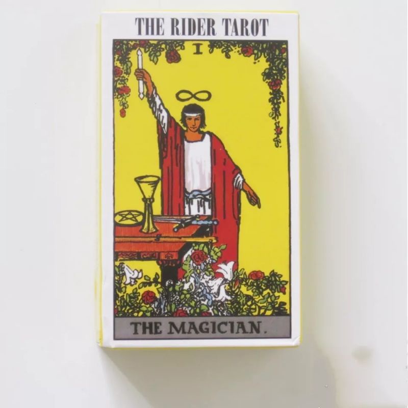 [BISA COD] The Rider Tarot Card The Magician Original by Arthur Edward Waite 78 Cards Lengkap Dengan Instruksi PDF/manual Kartu Tarot Deck