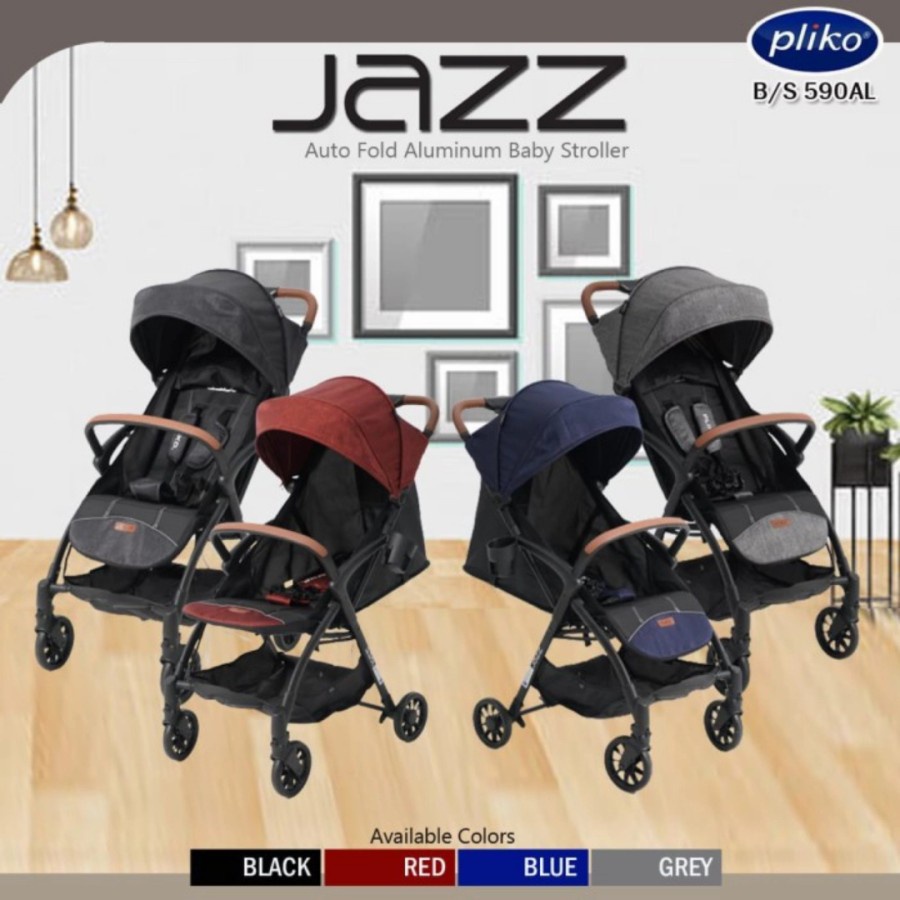 Stroller Pliko Jazz 590AL / Kereta Dorong Bayi Pliko Jazz