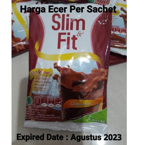 

ault Susu Diet Slim Fit Ecer Per Sachet 52gr Kualitas Super