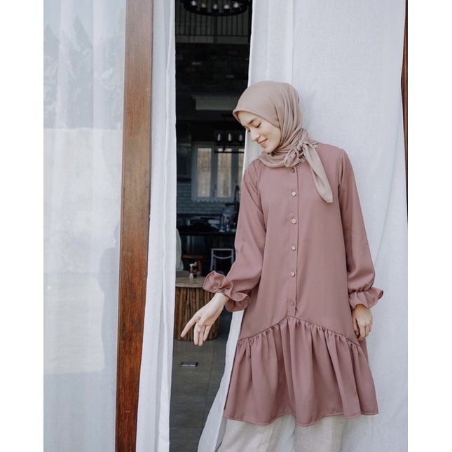 Moly Blouse Rogue VH - Vanilla Hijab S