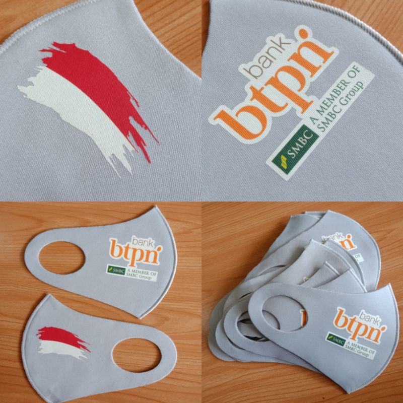 Masker Scuba Sablon Custom