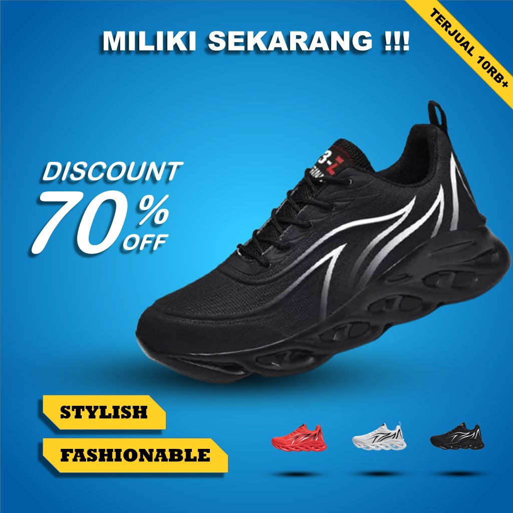 RD Collection - Sepatu Olahraga Lari Jogging Pria Dan Wanita S-841