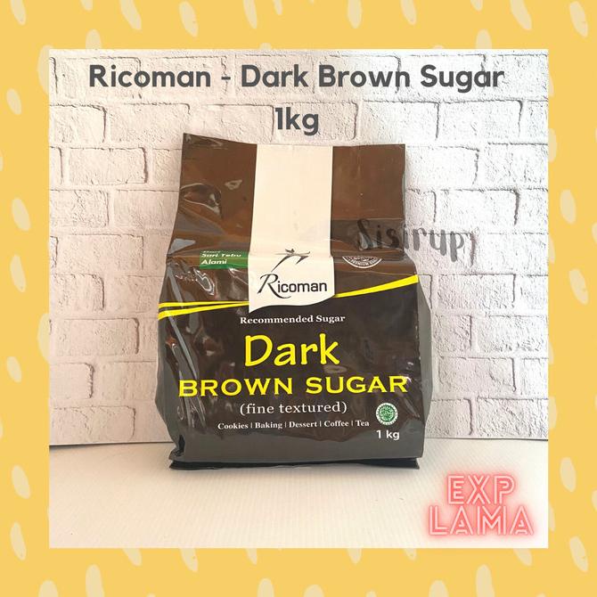 

Brown Sugar / Dark Brown Sugar Ricoman 1 kg