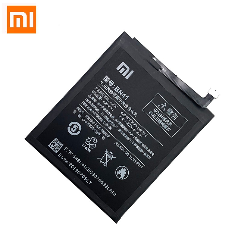 Baterai Batre Battery Xiaomi Redmi Note 4/BN41