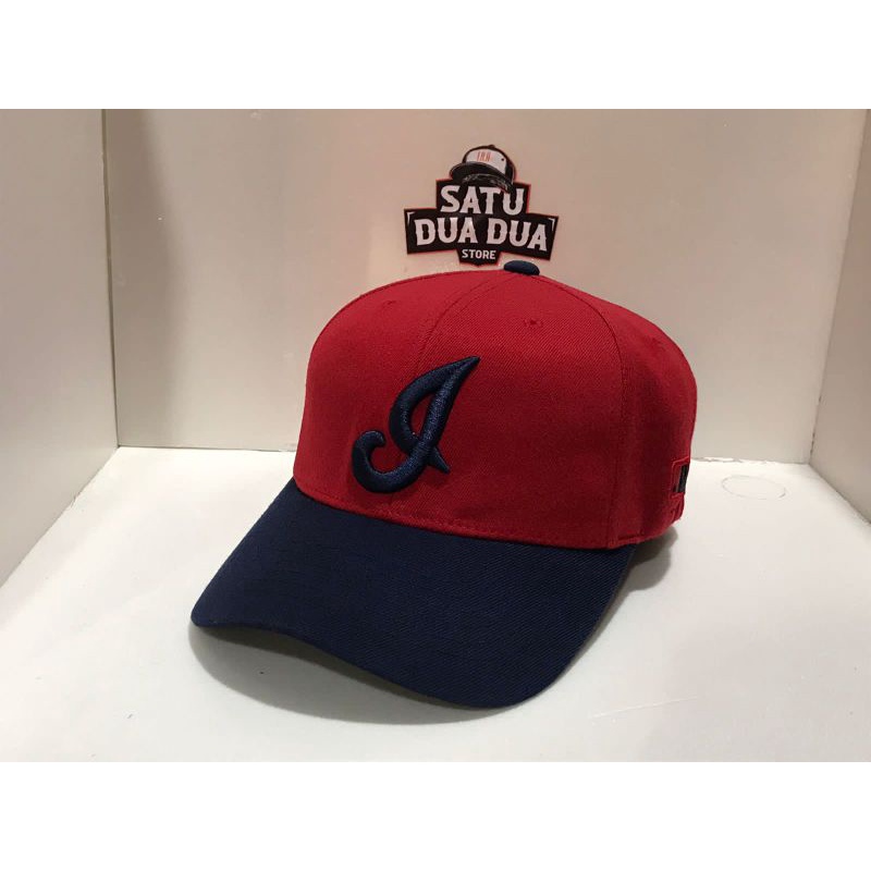 topi mlb indian second original