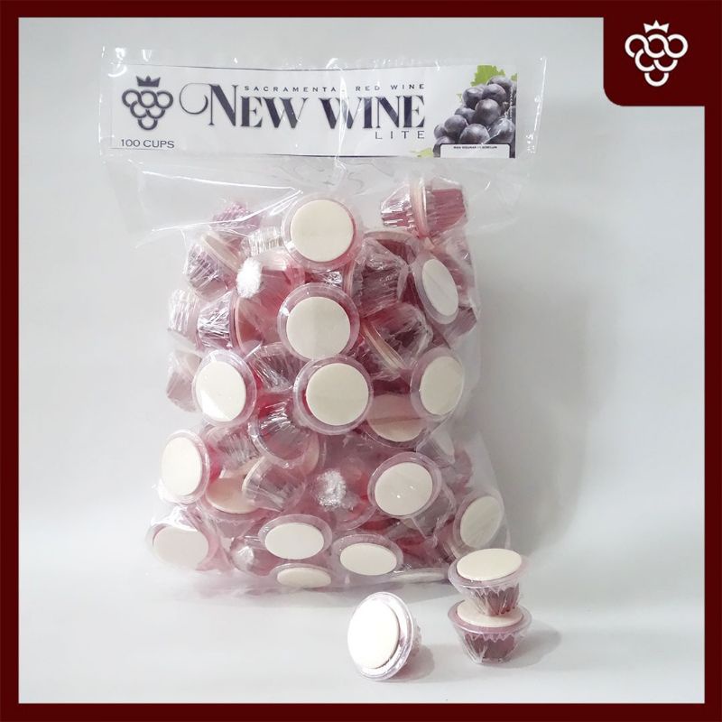 

Paket Perjamuan Kudus Lite Cup + Hosti - isi 100 Cup