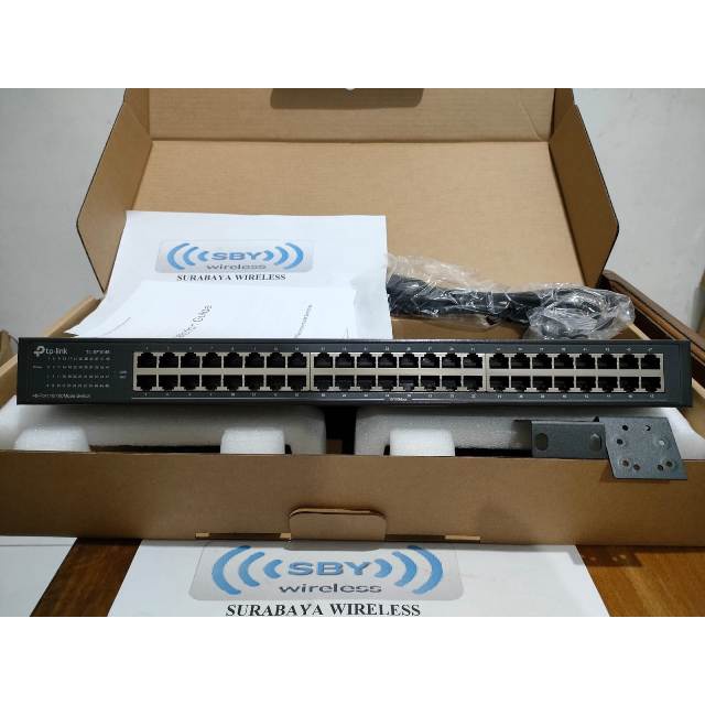 TPLINK TL-SF1048 FAST ETHERNET Switch Hub 48 Port 10-100Mbps Rackmount Switch TP-Link